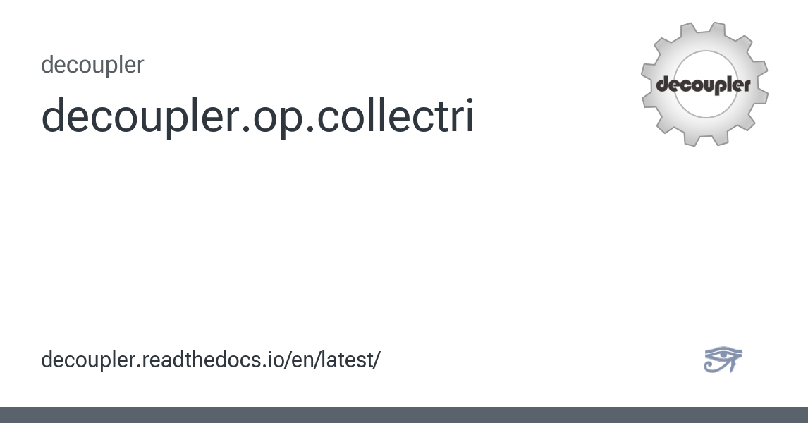 decoupler.op.collectri — decoupler